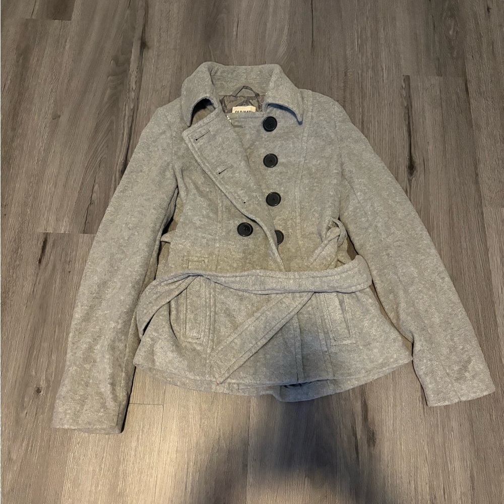 Old Navy Light Gray Women's Peacoat